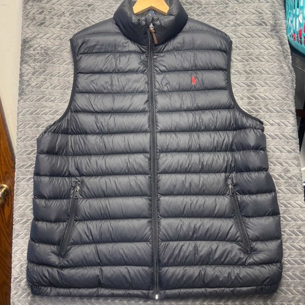 Polo Ralph Lauren Mens Down Puffer Vest Size: LT Large Tall 711714969003 (1560)